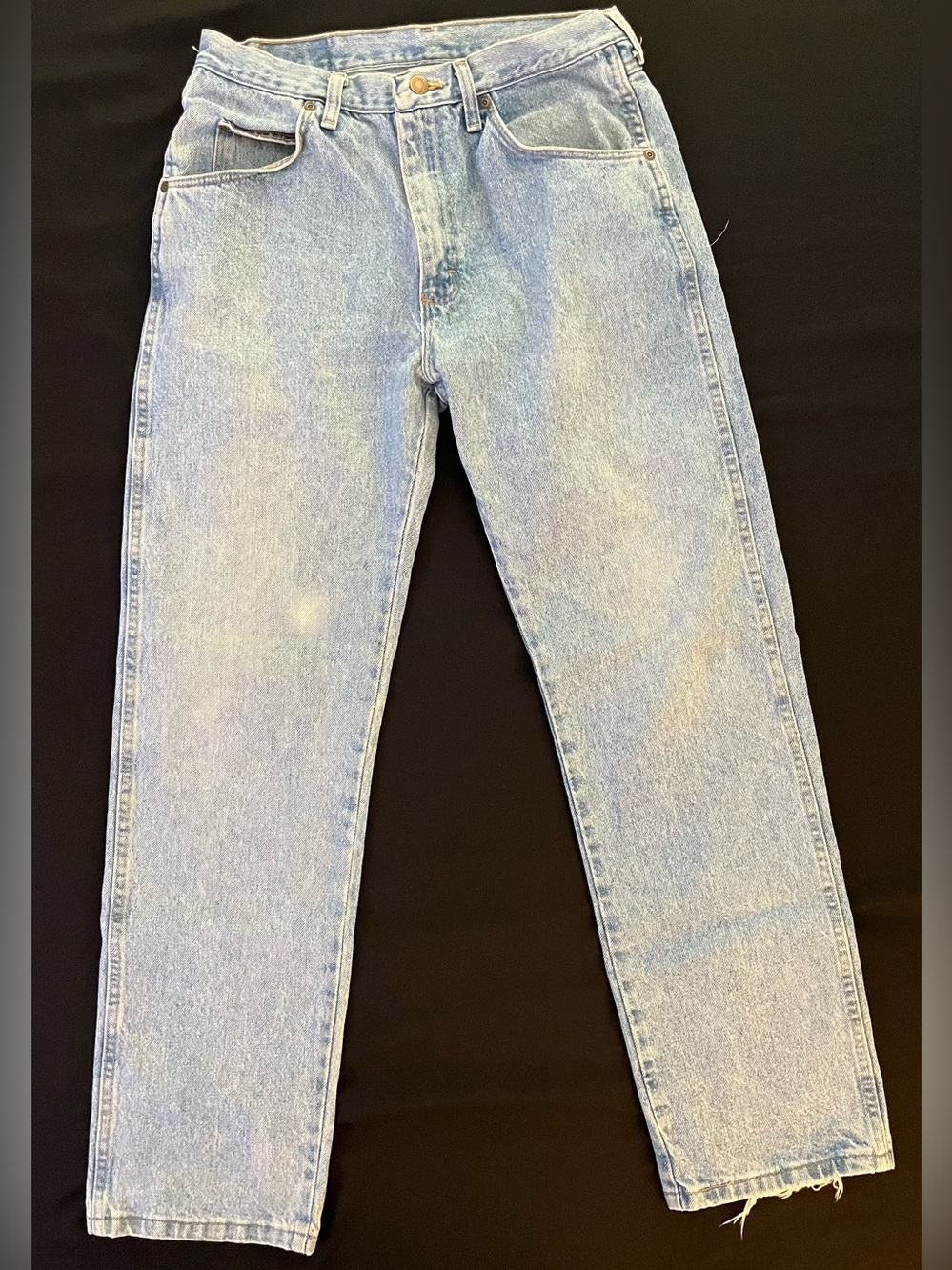 Wrangler Hero Men's Regular Fit Jeans Light Wash Blue 33x32
